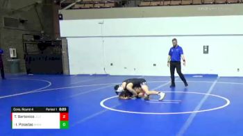 113 lbs Cons. Round 4 - Isaiah Posadas, Bakersfield High School Wrestling vs Tanner Bartonico, Liberty High School Wrestling