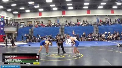 138 lbs Round 3 (4 Team) - Hudson Sims, Cleveland vs Tucker Carroll, Battle Ground Academy