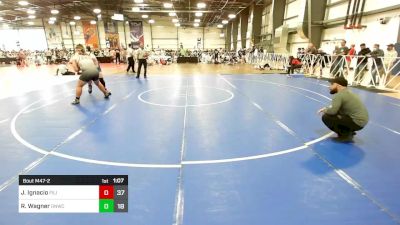 220 lbs Rr Rnd 2 - Jaylen Ignacio, Filipe Trained Wrestling Academy vs Rudy Wagner, GNWC Blue