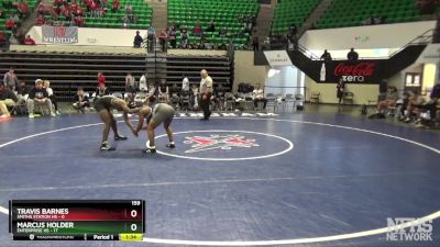 159 lbs Semifinals (8 Team) - Travis Barnes, Smiths Station Hs vs Marcus Holder, Enterprise HS