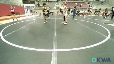 61 lbs Rr Rnd 4 - Hagen Byrd, Salina Wrestling Club vs Pierce Burnett, Broken Arrow Wrestling Club