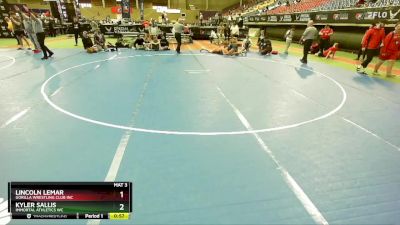 215 lbs Quarterfinal - Lincoln Lemar, Gorilla Wrestling Club Inc vs Kyler Sallis, Immortal Athletics WC