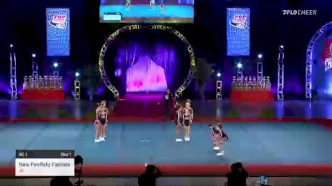 New Fairfield Falcons [Show Cheer 1 - Junior Peewee - Medium Day 1] 2021 Pop Warner National Cheer & Dance Championship