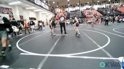 73 lbs Final - Braxton Plunk, Coweta Tiger Wrestling vs Wyatt Rooks, Team Tulsa Wrestling Club