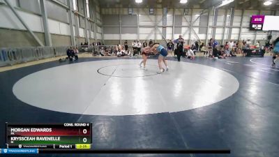 62 lbs Cons. Round 4 - Morgan Edwards, PA vs Kryssceah Ravenelle, RI