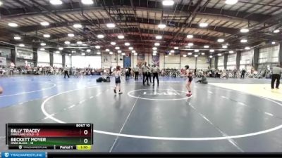 64 lbs Rd# 6- 9:00am Saturday Final Pool - Beckett Moyer, Iowa Black vs Billy Tracey, Maryland GOLD