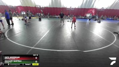 120 lbs Placement Matches (16 Team) - Jack Akkerman, Wisconsin Rapids vs Zachary Bartels, Canton