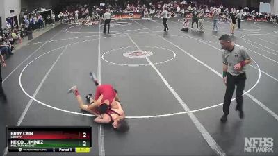 1A/2A 132 Quarterfinal - Bray Cain, Liberty vs Heicol Jiminez, Millitary Magnet