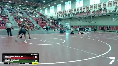 182 lbs Cons. Round 1 - Andres Hernandez, Sherwood vs Reyes Salgago, Forest Grove