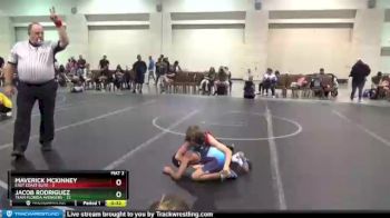 60 lbs Round 2 (4 Team) - Jacob Rodriguez, Team Florida Avengers vs Maverick Mckinney, East Coast Elite