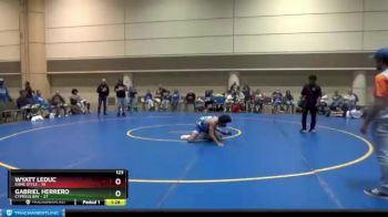 123 lbs 2nd Wrestleback (16 Team) - Wyatt Leduc, Kame Style vs Gabriel Herrero, Cypress Bay