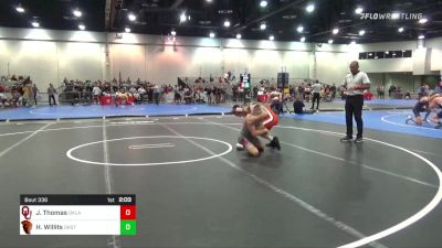 157 lbs C Of 8 #2 - Justin Thomas, Oklahoma vs Hunter Willits, Oregon State