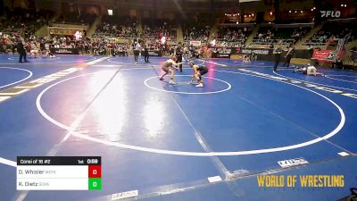 85 lbs Consi Of 16 #2 - Dylan Whisler, Moyer Elite vs Keaton Dietz, Scrap Yard Training