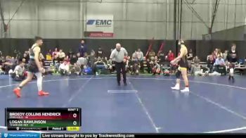 160 lbs Quarterfinals (8 Team) - Broedy Collins Hendricks, Iowa Gold vs Logan Rawlinson, Tennessee Red