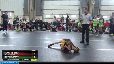 56 lbs Round 1 (6 Team) - Duffy Bohlman, AACO Allstars vs Maddox Shields, So Cal Hammers