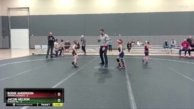 52 lbs Round 4 (6 Team) - Jacob Nelson, Ranger WC vs Bodie Anderson, Virginia Patriots