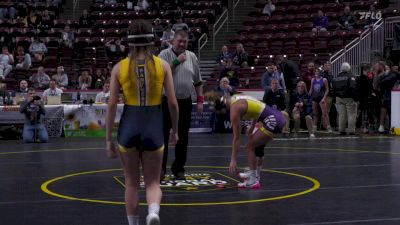 118 lbs Quarterfinal - Savannah Witt, Palisades-G vs Leah Sample, Saegertown-G