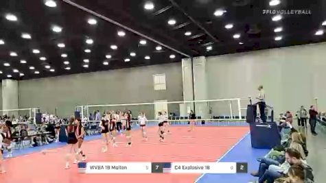 WVBA 18 Molten vs C4 Explosive 18 - 2022 JVA World Challenge presented by Nike - Expo Only