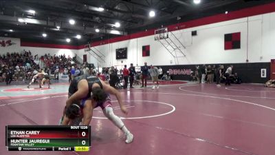 106 lbs Cons. Round 2 - Ethan Carey, Los Alamitos vs Hunter Jauregui, Fountain Valley