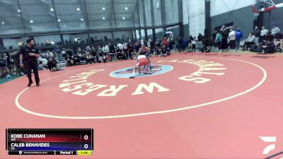 138 lbs Cons. Round 5 - Kobe Cunanan, WA vs Caleb Benavides, CA