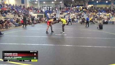 190 lbs Cons. Round 5 - Douglas Johnson, St. Frances Academy vs Howard Otto, Calvert Hall College