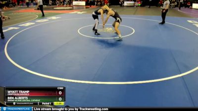 Quarterfinal - Ben Alberts, Grand Island Central Catholic vs Wyatt Tramp, Crofton/Bloomfield