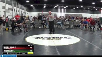 55 lbs Round 3 (8 Team) - Jaisen Sharma, Legacy Red vs Tino Acuna, Legacy National