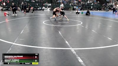 125 lbs Finals (2 Team) - Brenden Salfrank, Northern State vs Bishop Murray, Nebraska-Kearney