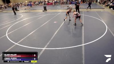 138 lbs Champ. Round 1 - Blake Miller, Waconia Freestyle & Greco vs Creed Mursu, Northwest Wrestling Club