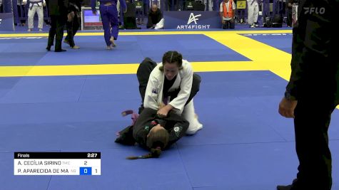 ANA CECÍLIA SIRINO vs PRYSCILLA APARECIDA DE MACEDO 2024 Brasileiro Jiu-Jitsu IBJJF