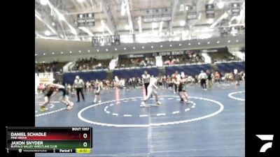 160 lbs Round 3 - Jaxon Snyder, Buffalo Valley Wrestling Club vs Daniel Schadle, Pine Grove