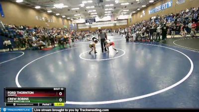 70 lbs Cons. Round 3 - Ford Thornton, Wasatch vs Crew Robins, Davis Wrestling Club