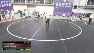 104-105 B Round 2 - Trevan Eugenio, CA vs Logan Loaiza, ID