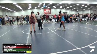 138 lbs Cons. Round 2 - Ricky Blunt, Virginia Team Predator vs Stephen Mikell, ThunderCat Wrestling