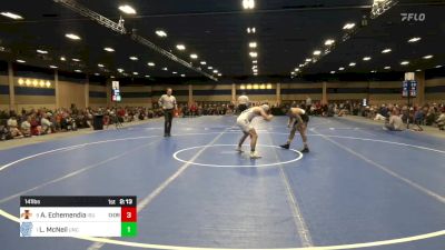 141 lbs Quarters - Anthony Echemendia, Iowa State vs Lachlan McNeil, North Carolina