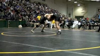 197 lbs college match, Chad Beatty, Iowa,, vs Correy Waite, Binghampton,,