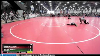 48 lbs Rd# 2 10:30am Friday - Jacobi Burkett, PA Silver vs Gavin Solomon, Minnesota Funky Singlets