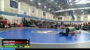 110 lbs Semis (4 Team) - Wayne Harden, Bloomington South vs Caden Coppage, Noblesville