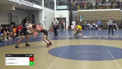 125 lbs Round Of 32 - Caleb Edwards, Edinboro vs Peyton Fenton, Ohio State