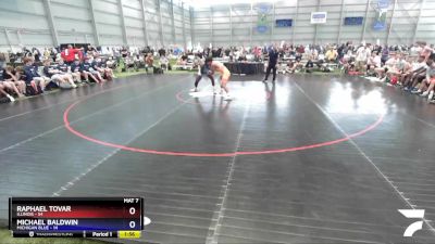 160 lbs Placement Matches (16 Team) - Raphael Tovar, Illinois vs Michael Baldwin, Michigan Blue