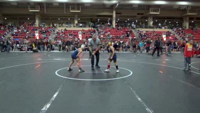 70 lbs Cons. Semi - Kohen Laramore, Council Grove Wrestling Club vs Nathan Maley, Hutchinson