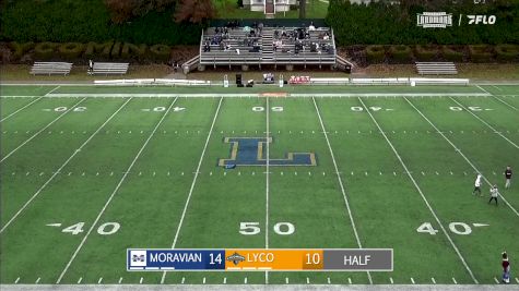 Replay: Moravian vs Lycoming | Nov 4 @ 12 PM