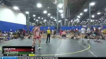 155 lbs Round 1 (6 Team) - Tyler Schofield, Attrition Wrestling vs Lane Button, ARES Grey