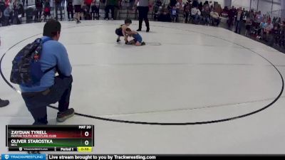 7 lbs 7th Place Match - Zaydian Tyrell, Paxton Youth Wrestling Club vs Oliver Starostka, GICC