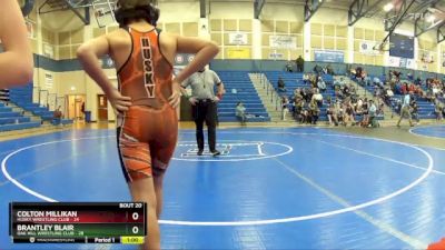 98 lbs Placement Matches (8 Team) - Hunter Ramey, Oak Hill Wrestling Club vs Jack Higgins, Husky Wrestling Club