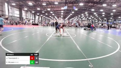 170 lbs Rr Rnd 3 - Jaxon Townsend, Gettysburg vs Coy Bryson, Buffalo Valley Black