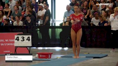 Shallon Olsen - Vault, Omega Gymnastics Centre - 2019 Canadian Gymnastics Championships