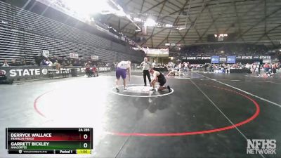 2A 285 lbs Cons. Round 1 - Garrett Bickley, Anacortes vs Derryck Wallace, Franklin Pierce