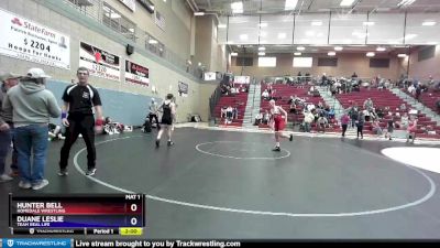 149 lbs Round 2 - Hunter Bell, Homedale Wrestling vs Duane Leslie, Team Real Life