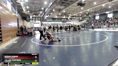 113 lbs Semifinal - Christian Camacho, Great Oak vs Beckett Clear, Temecula Valley